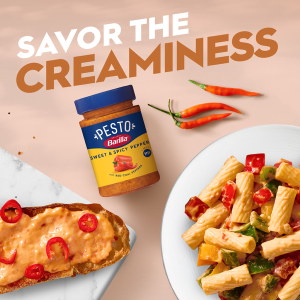 Barilla Pesto Sweet & Spicy Pepper Sauce