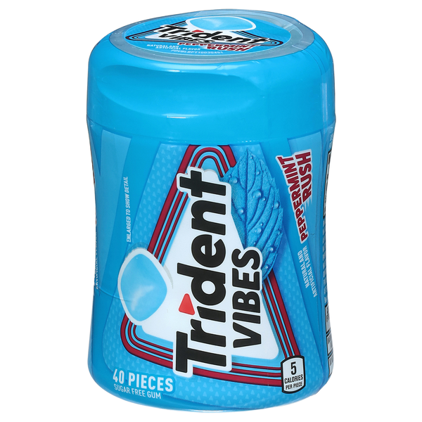 Trident Sugar Free Peppermint Rush Gum