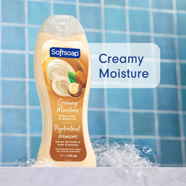 Softsoap Moisturizing Body Wash Gel, Buttery Shea & Almond Oil
