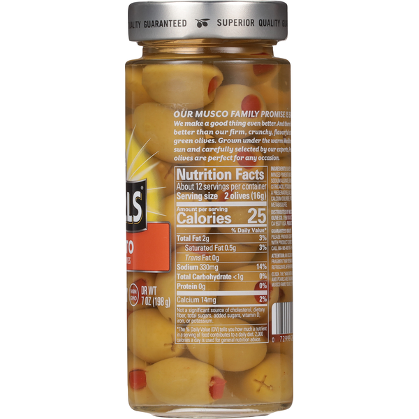 Pearls Pimiento Stuffed Queen Olives