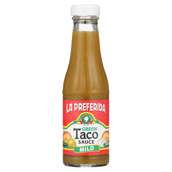 La Preferida MILD Green Taco Sauce, Taqueria Style