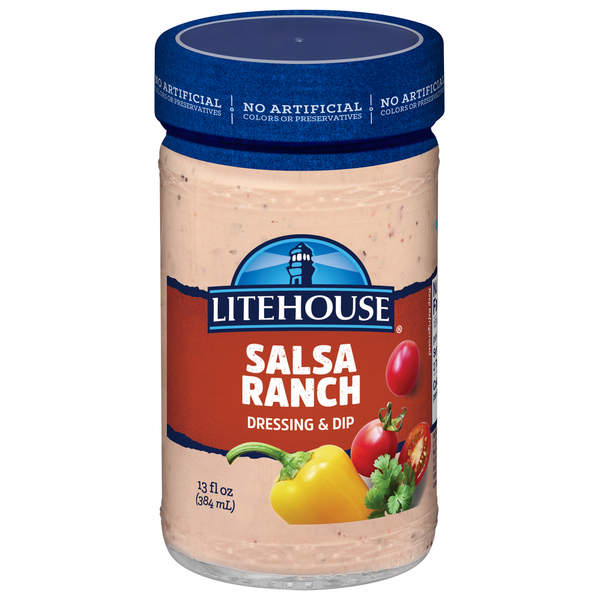 Litehouse Dressing Dip, Salsa Ranch
