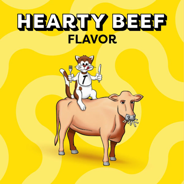 TEMPTATIONS Classic Crunchy and Soft Cat Treats, Hearty Beef Flavor