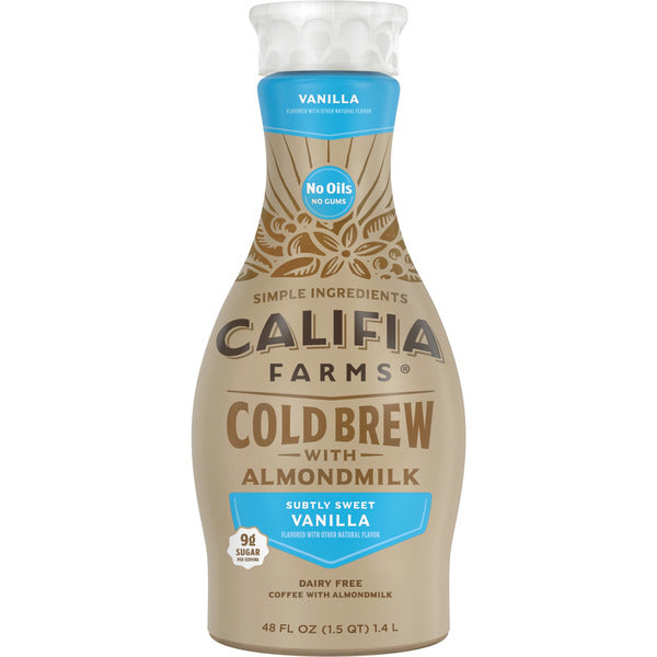 Califia Farms Vanilla Cold Brew Coffee with Almond Milk