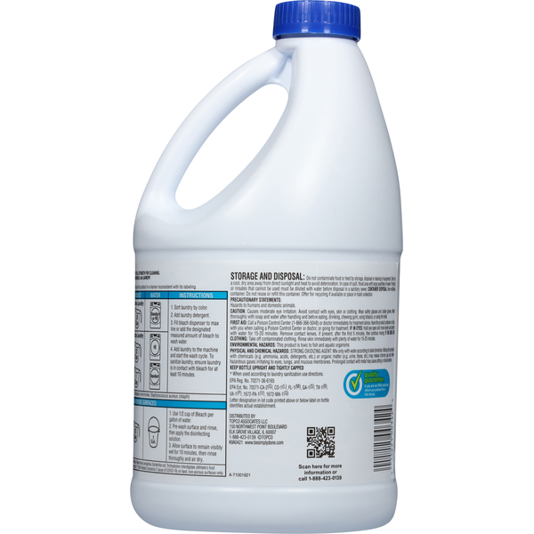 Simply Done Bleach, Concentrated, Low-Splash, Regular Scent