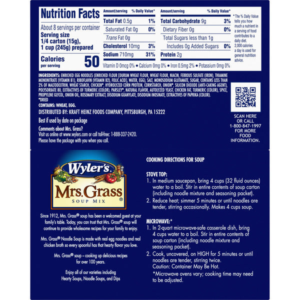 MRS. GRASS Noodle Soup Mix