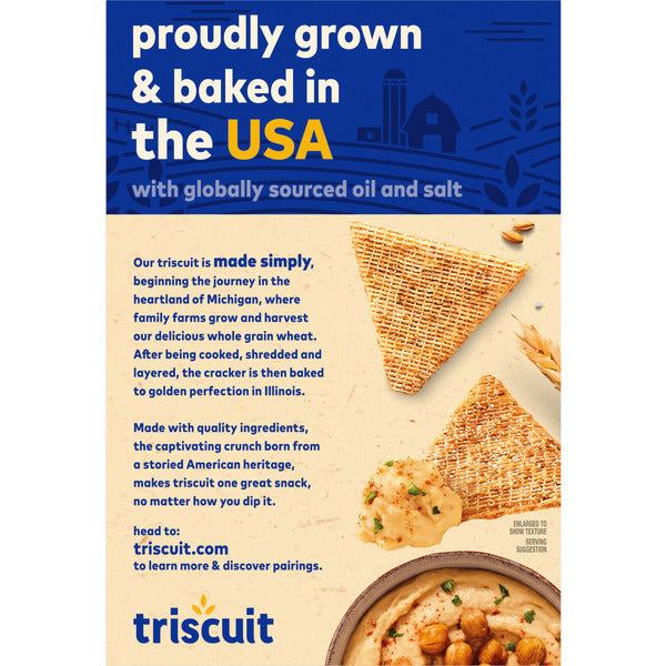TRISCUIT Organic Original Thin Crisps Crackers