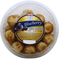 Café Valley Bakery Muffins, Blueberry, Mini️