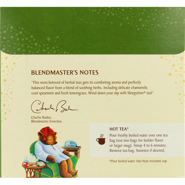 Celestial Seasonings Sleepytime Caffeine Free Herbal Tea