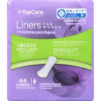 TopCare Liners, for Women, Very Light Absorbency, ...
️