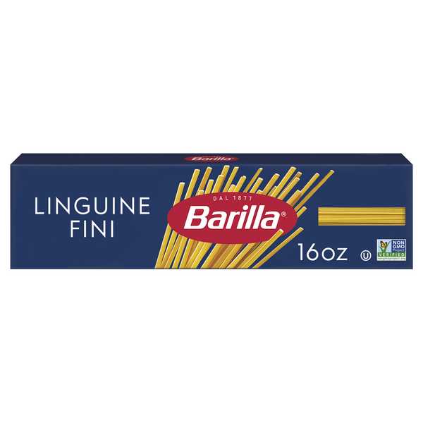 Barilla Linguine Fini - Non-GMO Pasta Made with Durum Wheat Semolina & Kosher Certified