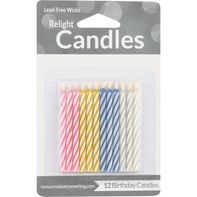 Creative Converting Birthday Candles, Relight️ DestGlow