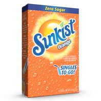 Sunkist Orange Drink Sticks, Low Calorie️