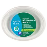 Simply Done Compostable All-Occasion Platters️