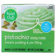 Food Club Pistachio Instant Pudding & Pie Filling️