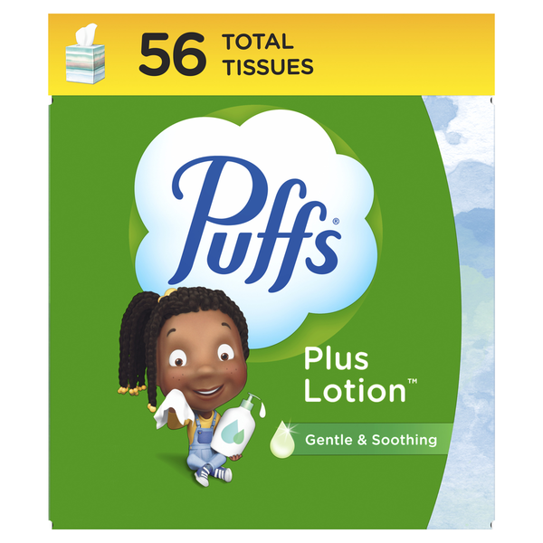 Puffs Plus Lotion Facial Tissues
