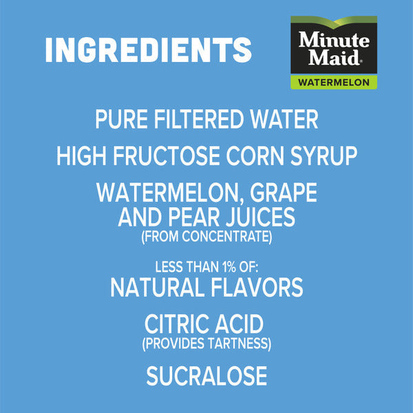 Minute Maid Watermelon Juice Drink Carton