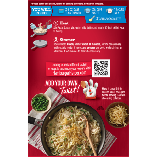 Tuna Helper Tetrazzini