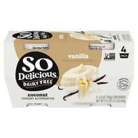 So Delicious Dairy Free Coconutmilk Vanilla Yogurt...
️