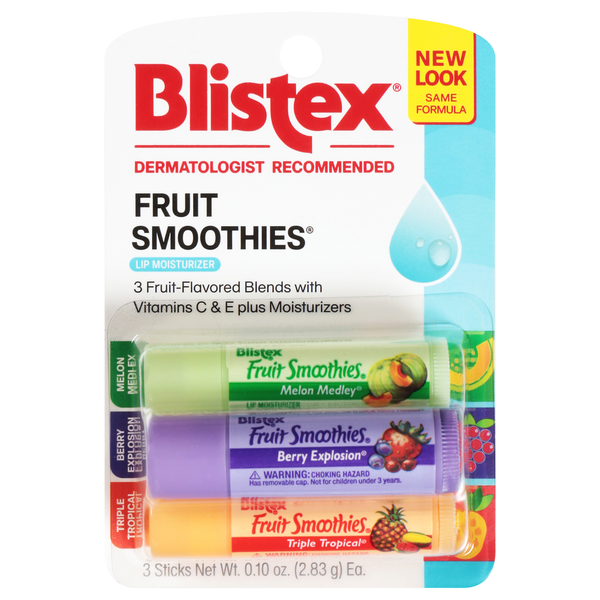 Blistex Melon Medley/Berry Explosion/Triple Tropical Lip Moisturizer
