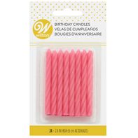 Wilton Pink Birthday Candles️