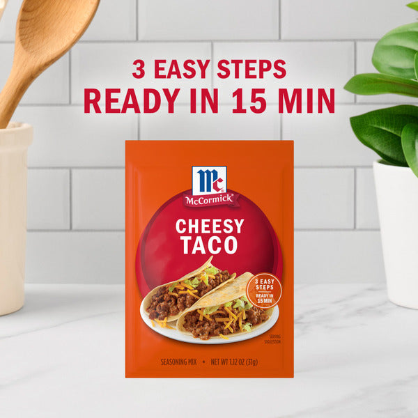 McCormick Cheesy Taco Seasoning Mix