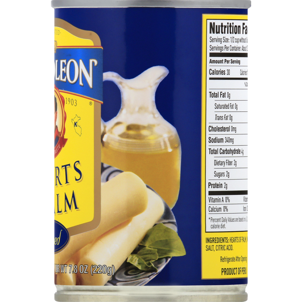 Napoleon Co. Heart of Palm, Sliced