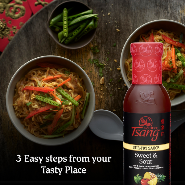 House of Tsang Sauce Sweet & Sour Stir Fry Sauce DestGlow