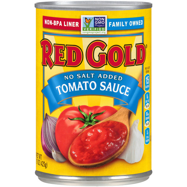 Red Gold No Salt Added Tomato Sauce