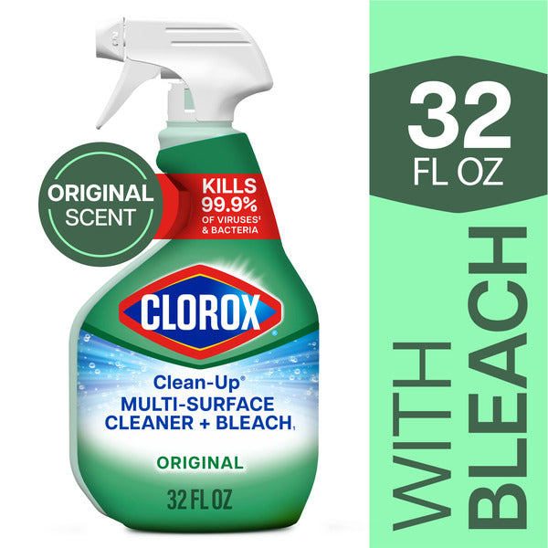 Clorox Clean-Up All Purpose Cleaner with Bleach, Spray Bottle, Original