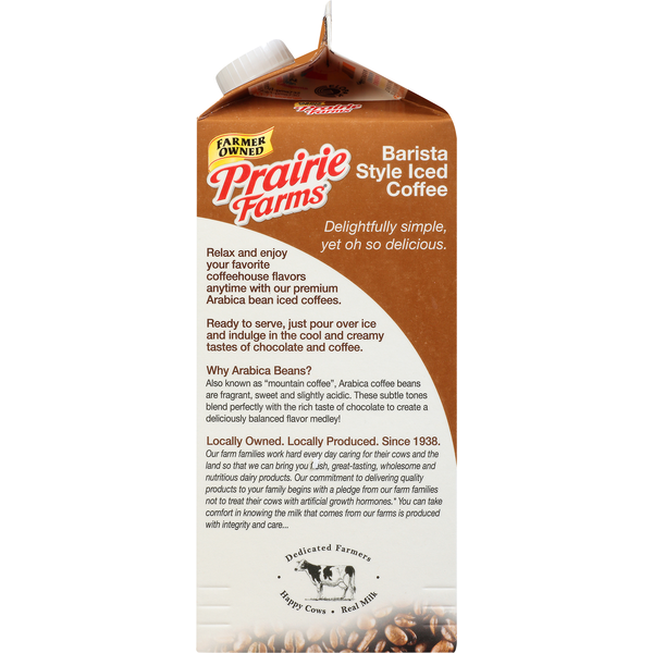 Prairie Farms Iced Coffee, Mocha, Barista Style