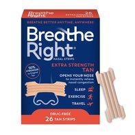 Breathe Right Extra Strength Tan Nasal Strips️