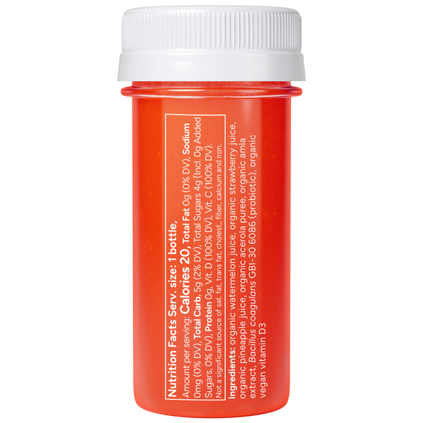 So Good So You Immunity, Watermelon Strawberry Probiotic Shot