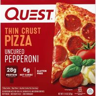 Quest Pizza, Uncured Pepperoni, Thin Crust️