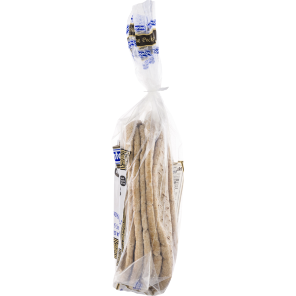 Kontos Pocket Pita Whole Wheat - 6 CT