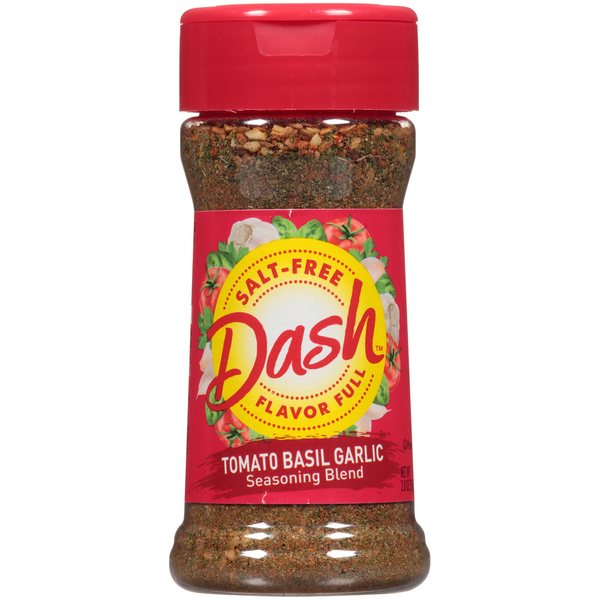 Dash Tomato Basil Garlic Salt-Free Seasoning Blend