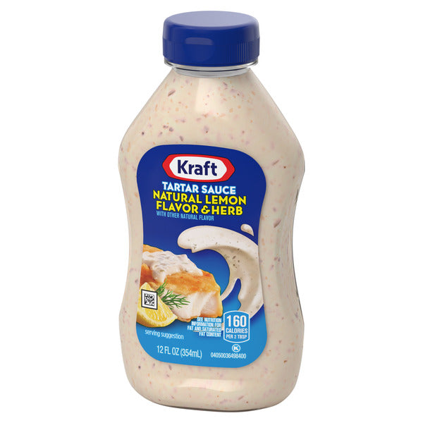 Kraft Tartar Sauce with Natural Lemon Flavor & Herb