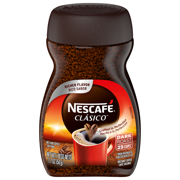 NESCAFÉ Instant Dark Roast Rich & Bold Flavor Coffee