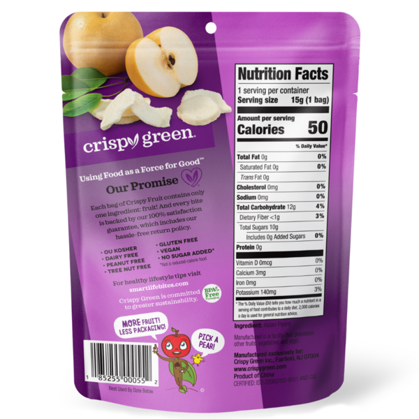 Crispy Green Crispy Fruit All Pear