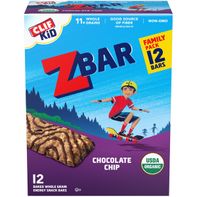 ZBAR Chocolate Chip Organic Kids Snack Bars️ DestGlow