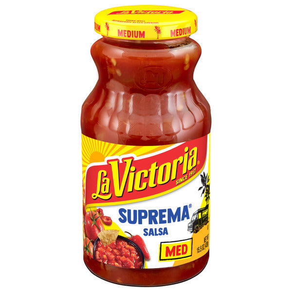 LA VICTORIA SUPREMA Salsa Medium, 15.5 OZ