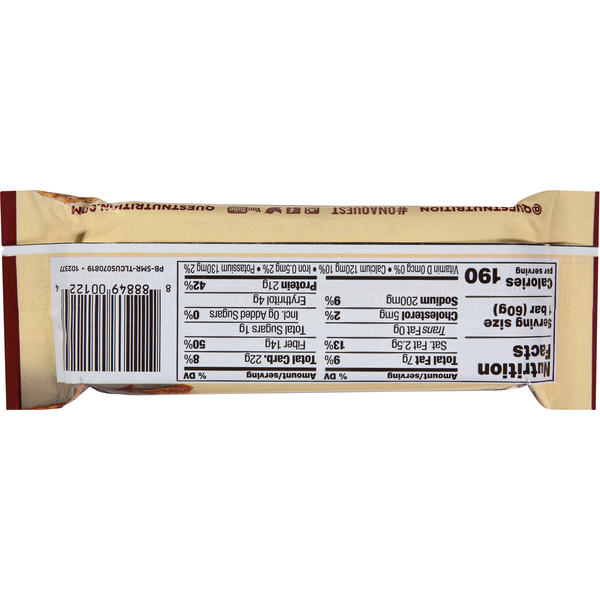 Quest Protein Bar, S&