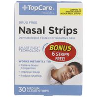 TopCare Medium Nasal Strips, Clear️