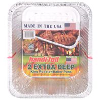 Handi-foil Extra Deep King Roaster Baker Pans️