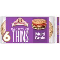 Brownberry Sandwich Thins, Multigrain Pre-sliced R...
️