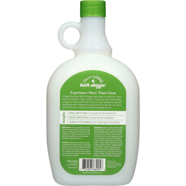 Village Naturals Bath Shoppe White Tea + Jasmine Milk Bath with Shea Butter