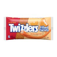 Twizzlers Orange Cream Pop Flavored Licorice Style Candy
