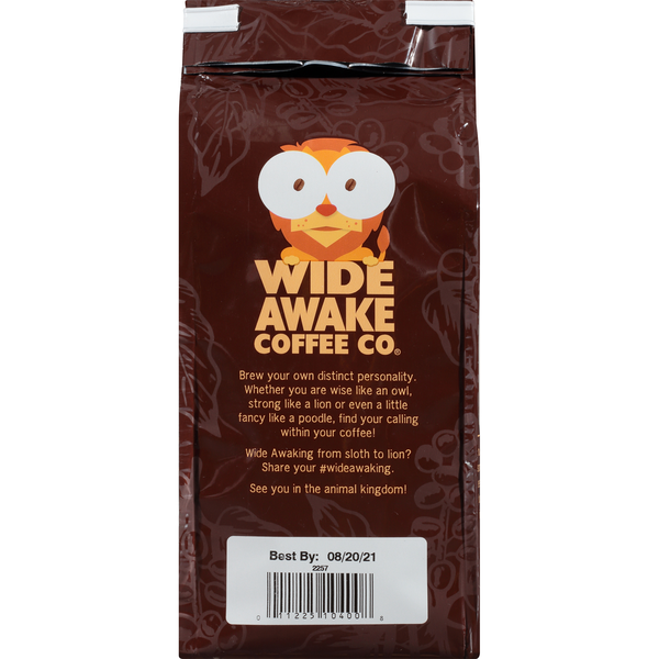 Wide Awake Medium Roast Donut Shop Blend 100% Arabica Ground Coffee