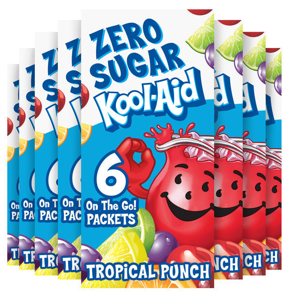 Kool-Aid Tropical Punch Zero Sugar Powdered Soft Drink Mix