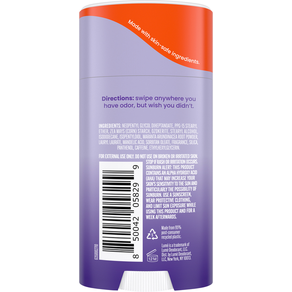 Lume Deodorant, Whole Body, Smooth Solid, Soft Powder